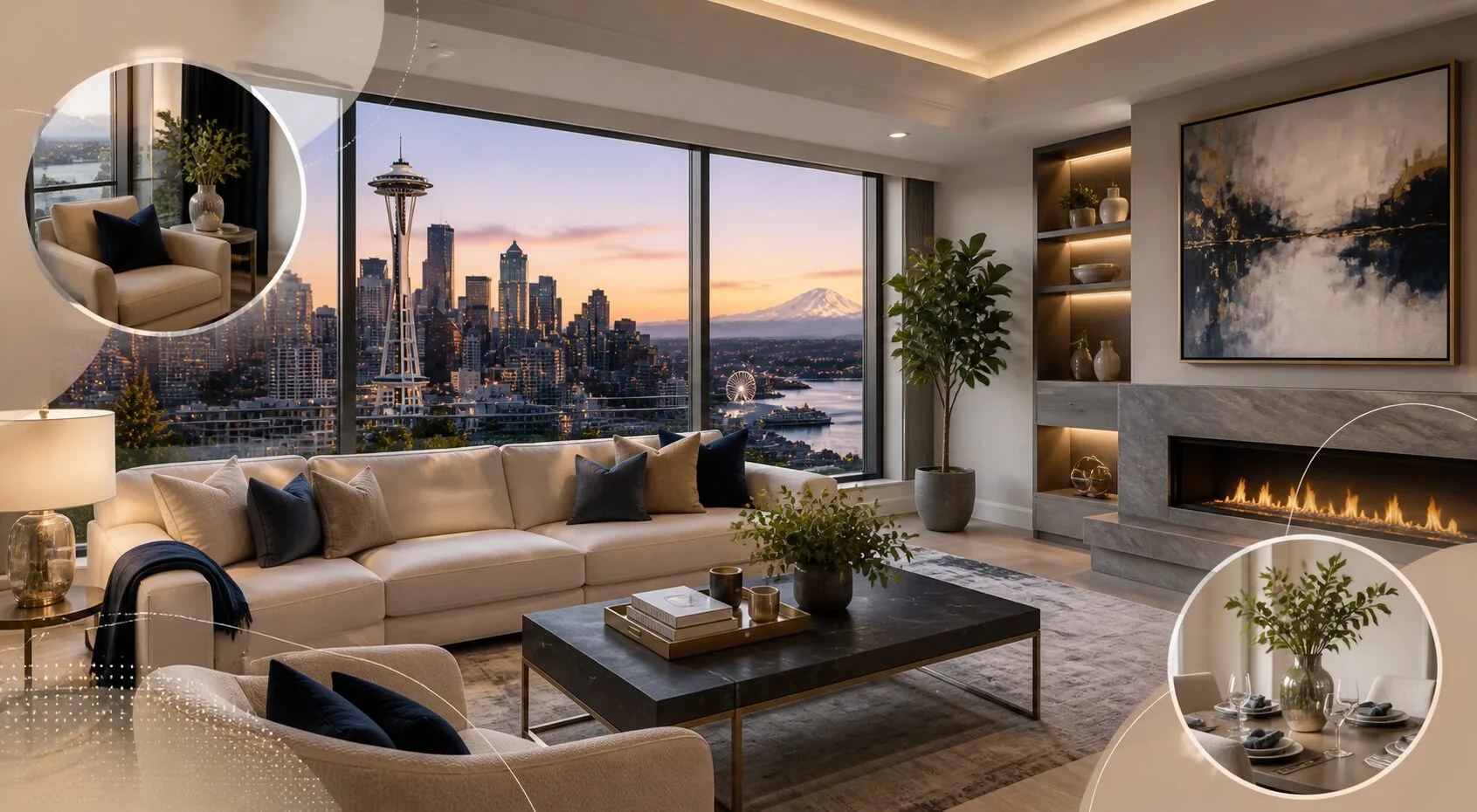 Luxury Staging Tips for Seattle Homes